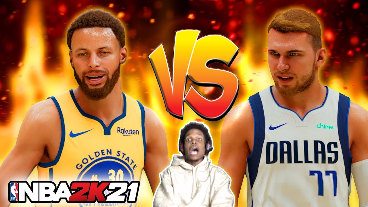 STEPHEN CURRY vs LUKA DONCIC! NBA 2K21 NEXT GEN