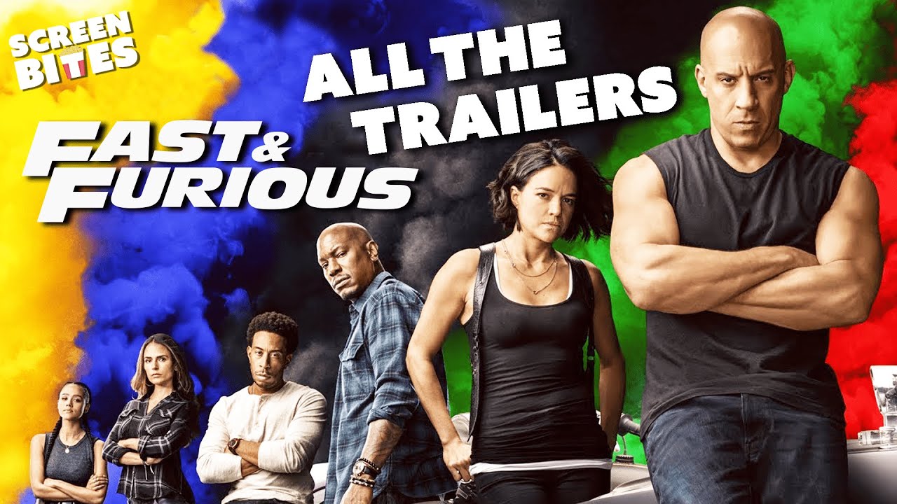 All The Trailers From The Fast & Furious Saga (So Far!) | Screen Bites