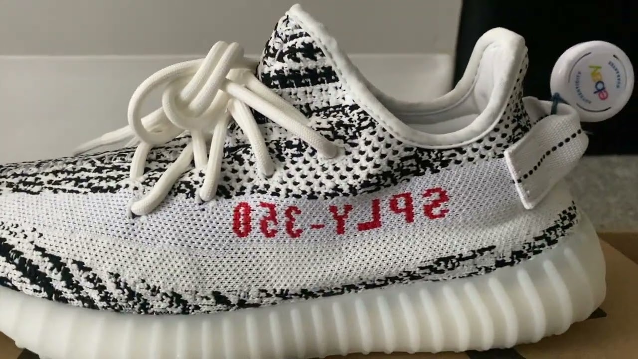 Stock X sold fake yeezy zebra 350v2. Real Vs Fake Comparison