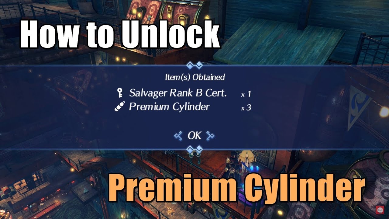 Xenoblade Chronicles 2 - How to Unlock Premium Cylinder And Get More Legendary Treasure