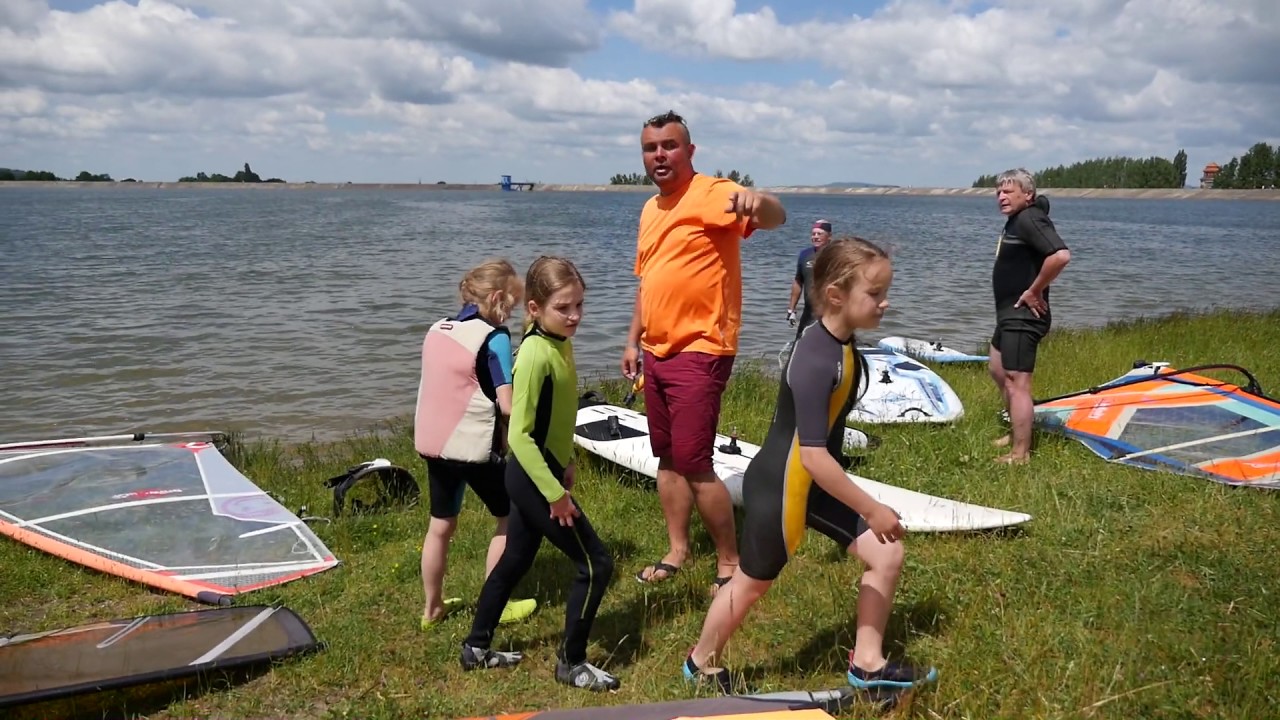Windsurfing na Jeziorze Bielawskim