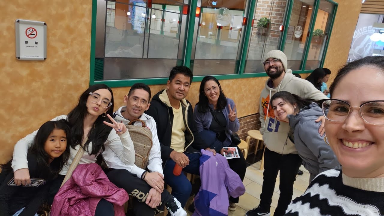 A FAMÍLIA ESTÁ CRESCENDO AQUI NO JAPÃO 