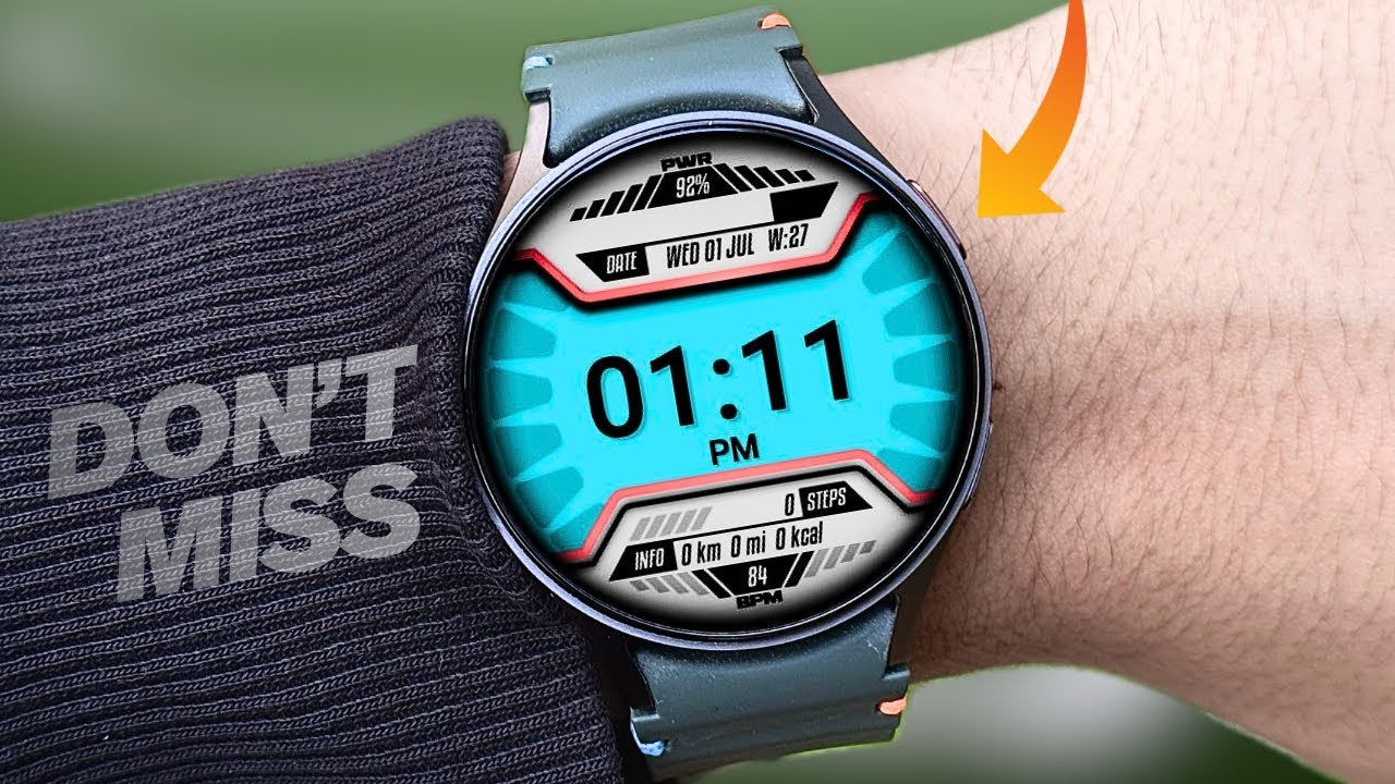 Galaxy Watch 8 и 7: БЕСПЛАТНЫЕ циферблаты, которые стоит установить
