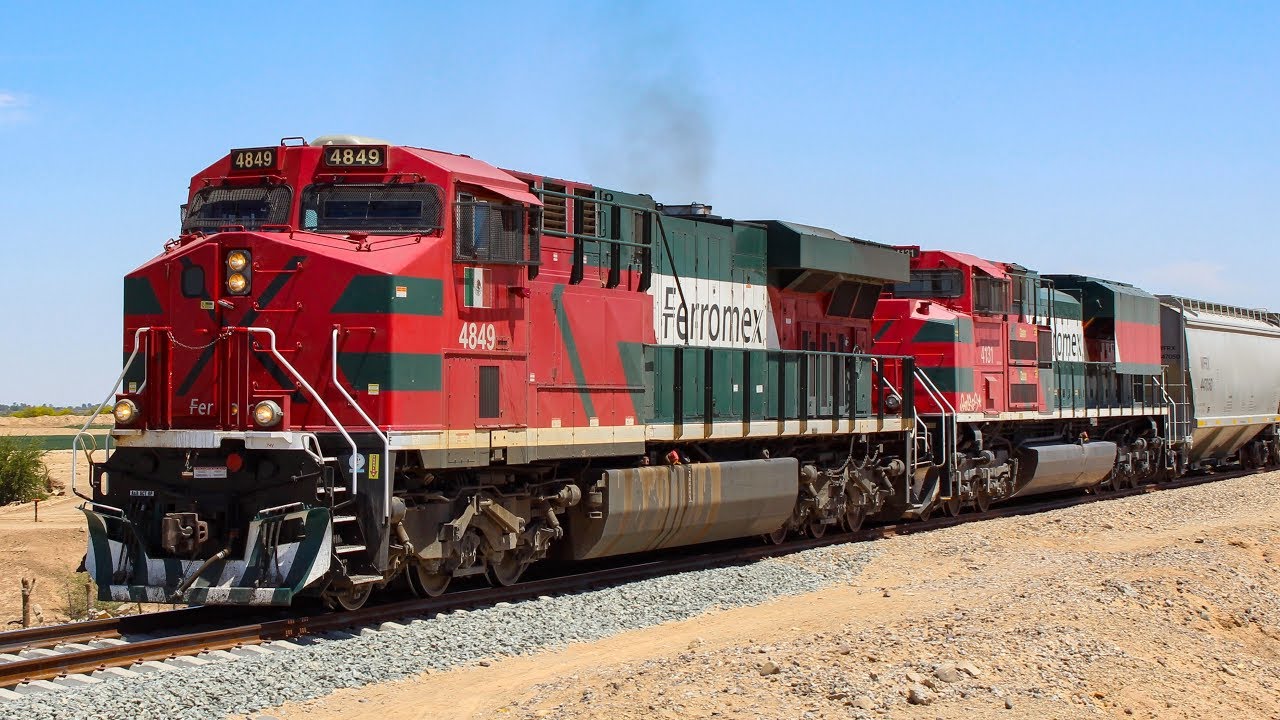 Ferromex Trains In Mexico - U Line!