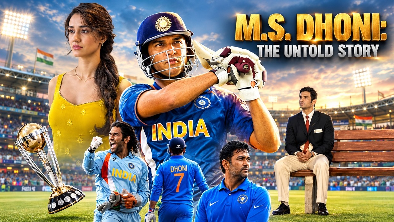 M.S. Dhoni - Full Movie (Hindi) | Sushant Singh Rajput | Disha Patani | Kiara Advani | M.S Dhoni