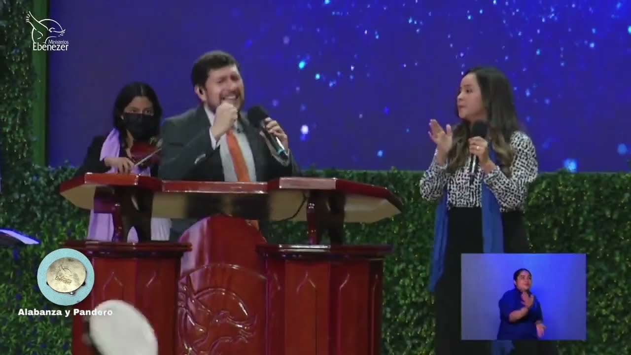 Digno eres tu Jehova, Demos con pandero alabanzas, así como Maria - Ebenezer Guatemala