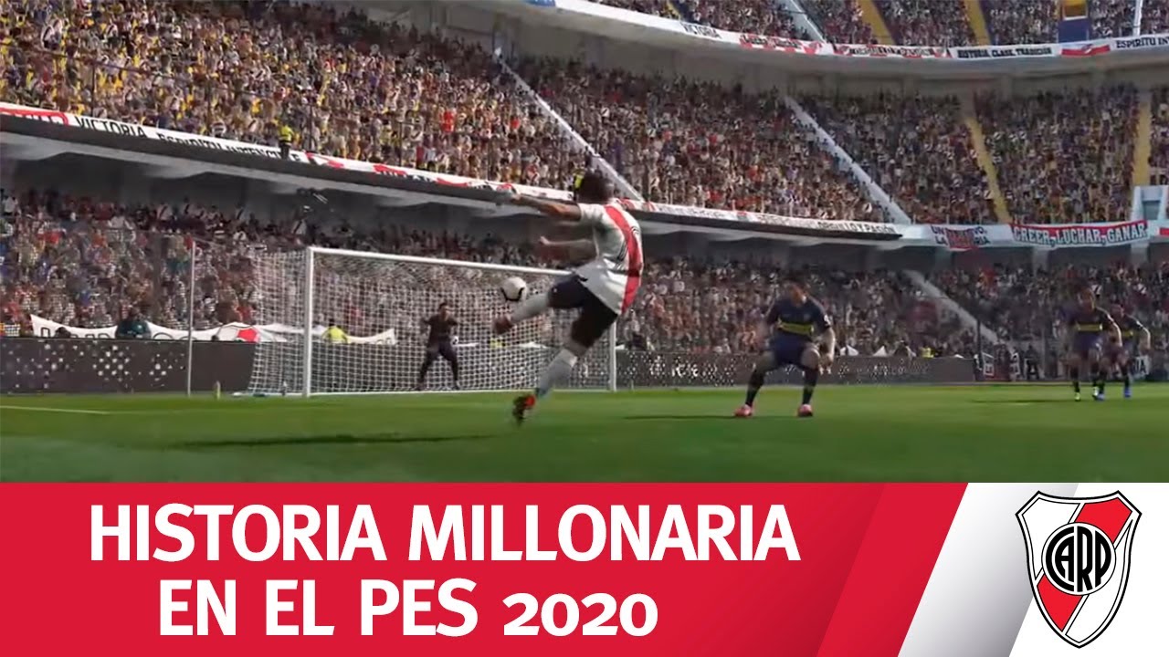 Goles HIST&Oacute;RICOS de RIVER, en el PES 2020