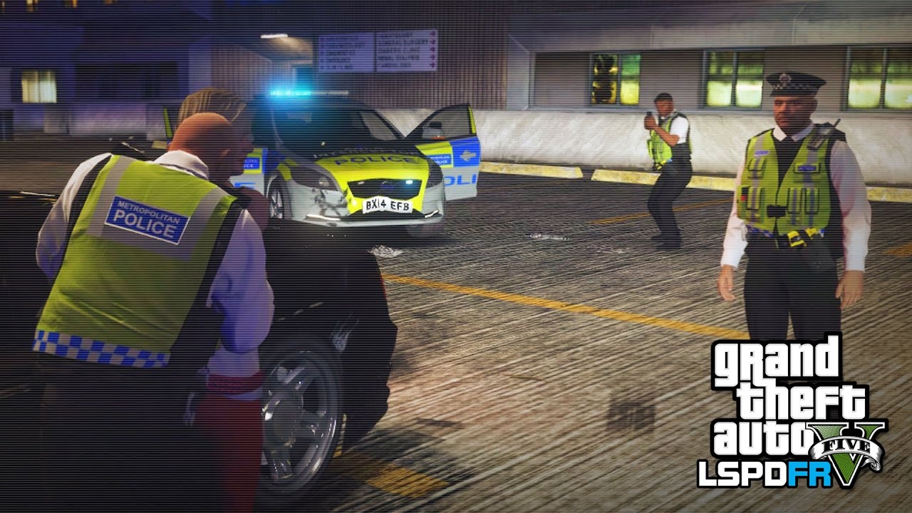 GTA 5 LSPDFR - VOLVO NIGHT SHIFT FT. ELS - The British way #84