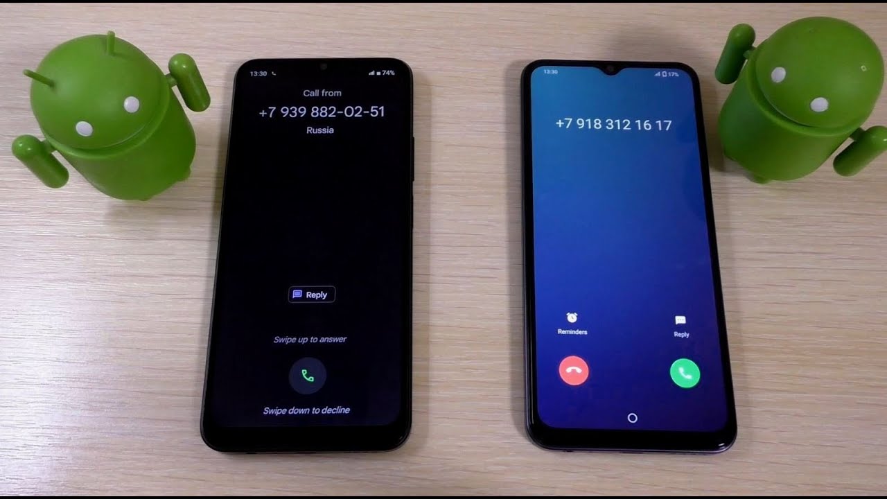 Realme C33 vs Vivo Y22 incoming call