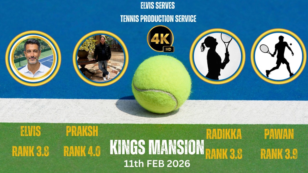 KM REUNION MATCH 🔥🎾 President Prakash Returns