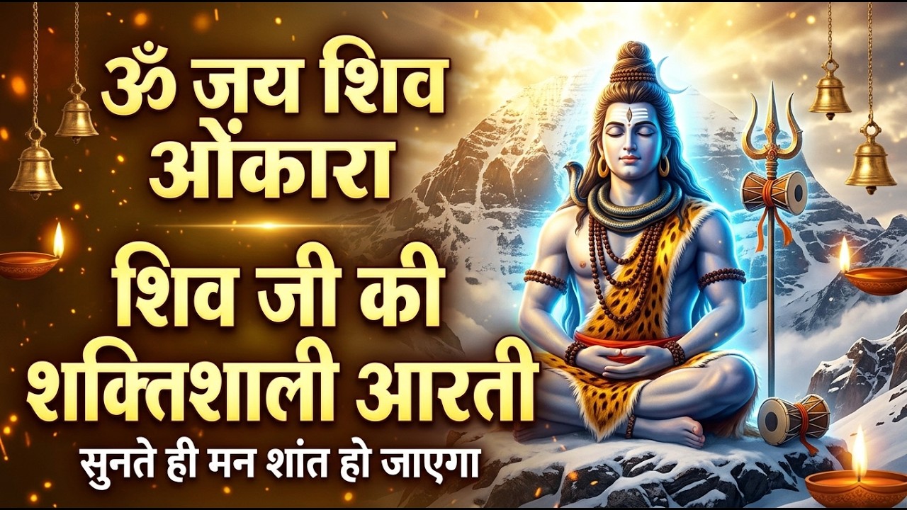 Om Jai Shiv Omkara | ओम् जय शिव ओंकारा | Anuradha Paudwal | Powerful Shiv Aarti | Shiv Ji Ki Aarti