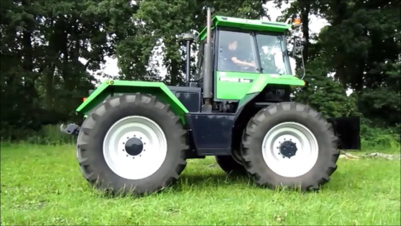 DEUTZ-FAHR INTRAC 6.60 MIT KIPPKABINE. Teil 2  SOUND
