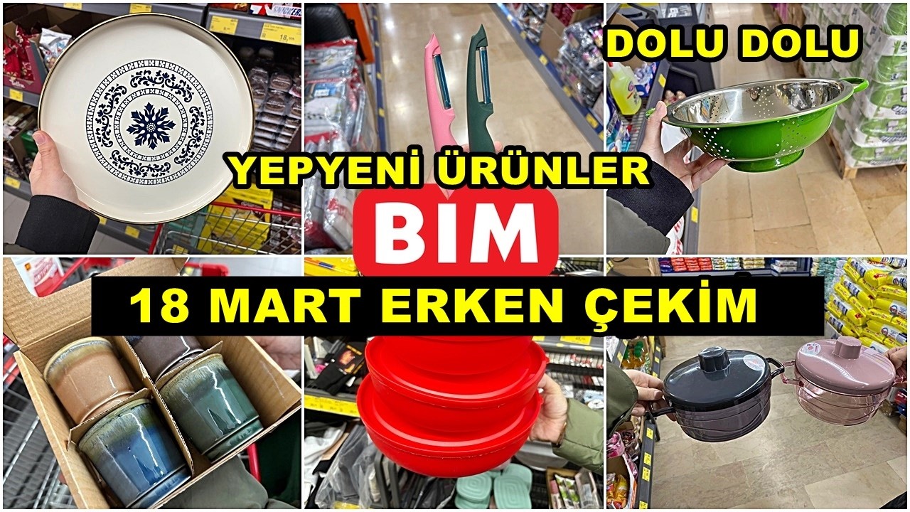BİME KOŞUN GELDİ HEMEN ALDIK💃BİM 20 MART 2026 CUMA💃/GERÇEK İLK VE TEK ERKEN ÇEKİM❗️/YEPYENİ ÜRÜNLER/