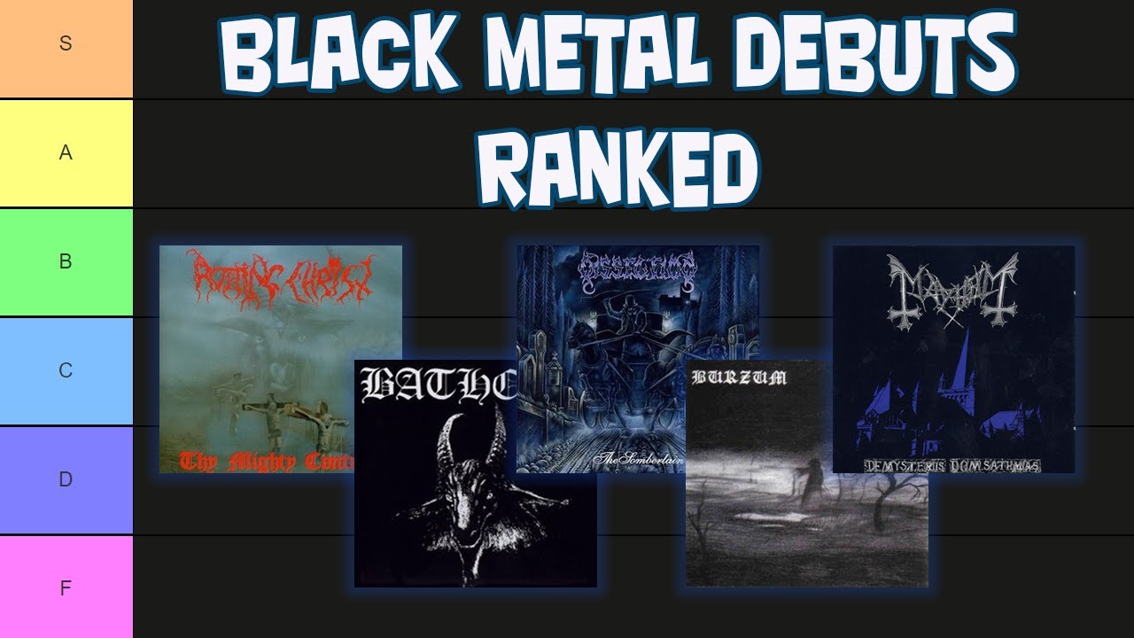 Black Metal Debut Albums Ranked