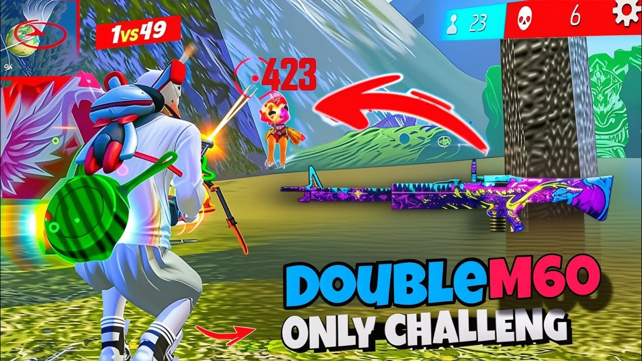 𝗗𝗼𝘂𝗯𝗹𝗲 𝗠𝟲𝟬 𝗰𝗵𝗮𝗹𝗹𝗲𝗻𝗴𝗲 🥶 𝗠𝟲𝟬 𝗴𝗮𝗺𝗲𝗽𝗹𝗮𝘆 😍 𝗦𝗼𝗹𝗼 𝗩𝗦 𝗦𝗾𝘂𝗮𝗱 𝗙𝗿𝗲𝗲 𝗙𝗶𝗿𝗲 🎯