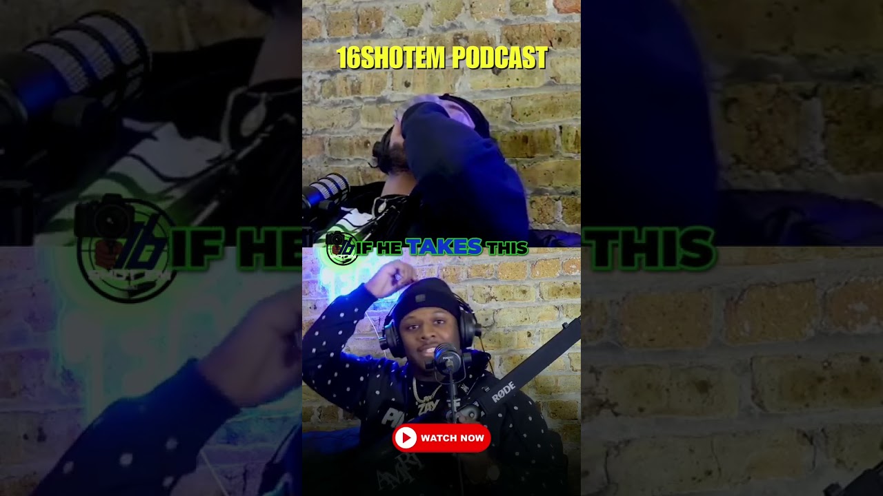 #16ShotEmVisualz Almost Dies On The First Episode Of His Podcast! #16ShotEmClips #16ShotEmPodcast