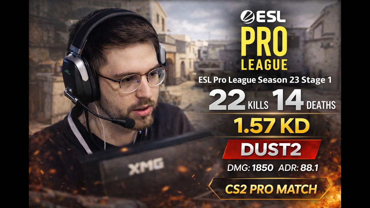 arT na Dust2, 22-14! Partida Insana na ESL.