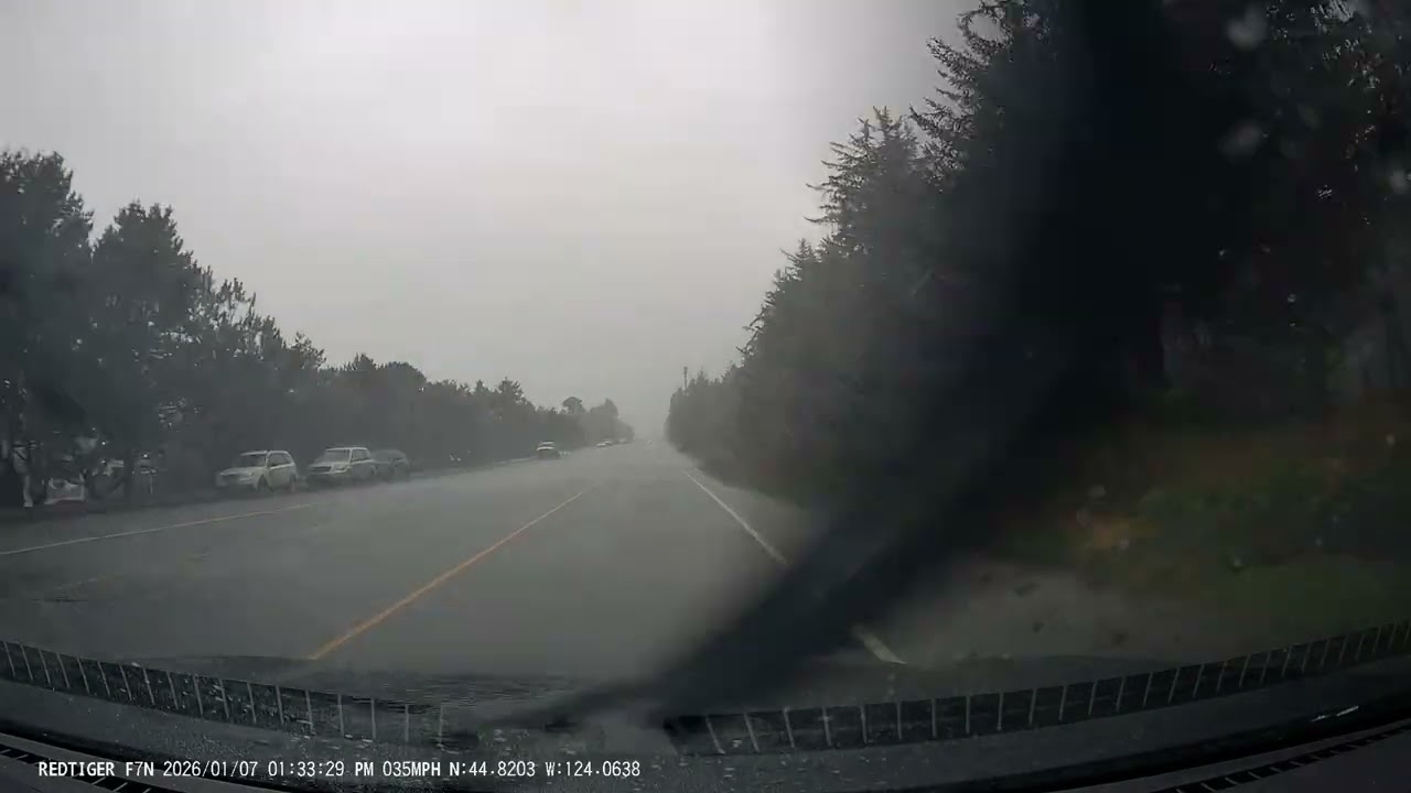 Some nice costal hail