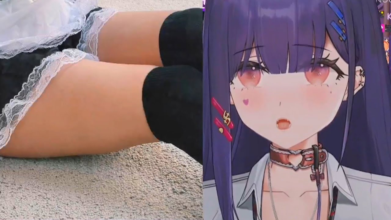 Numi showed her thighs..