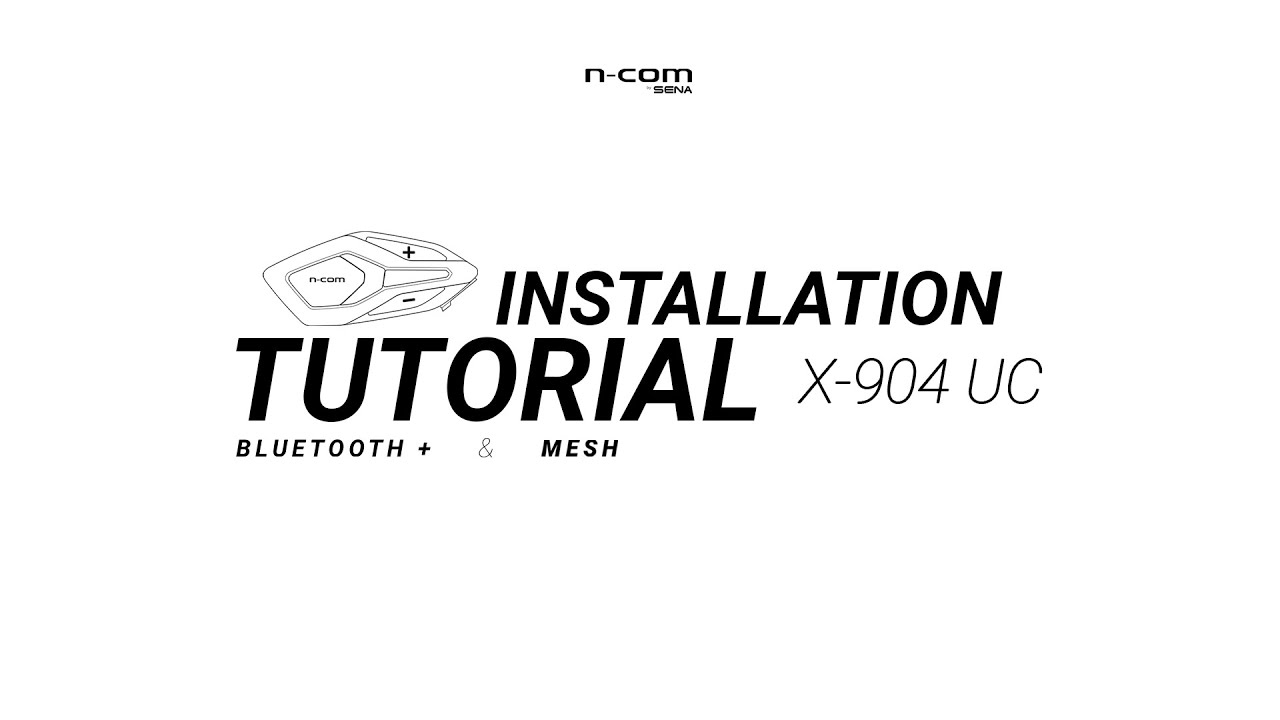 N-Com Bluetooth+ and Mesh on Nolan X-904 UC