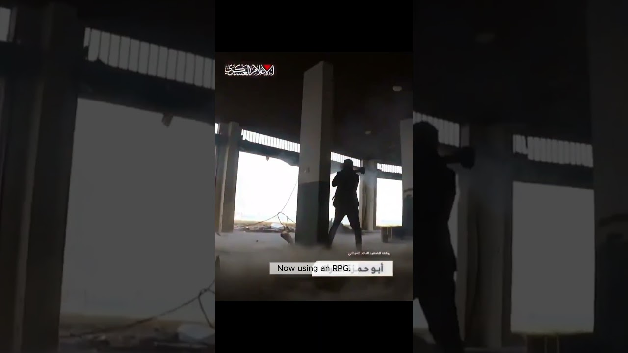 Сначала мина провалилась&hellip; Потом он вернулся с РПГ #военные #боевыекадры #ЦАХАЛ #Хамас #рПГ