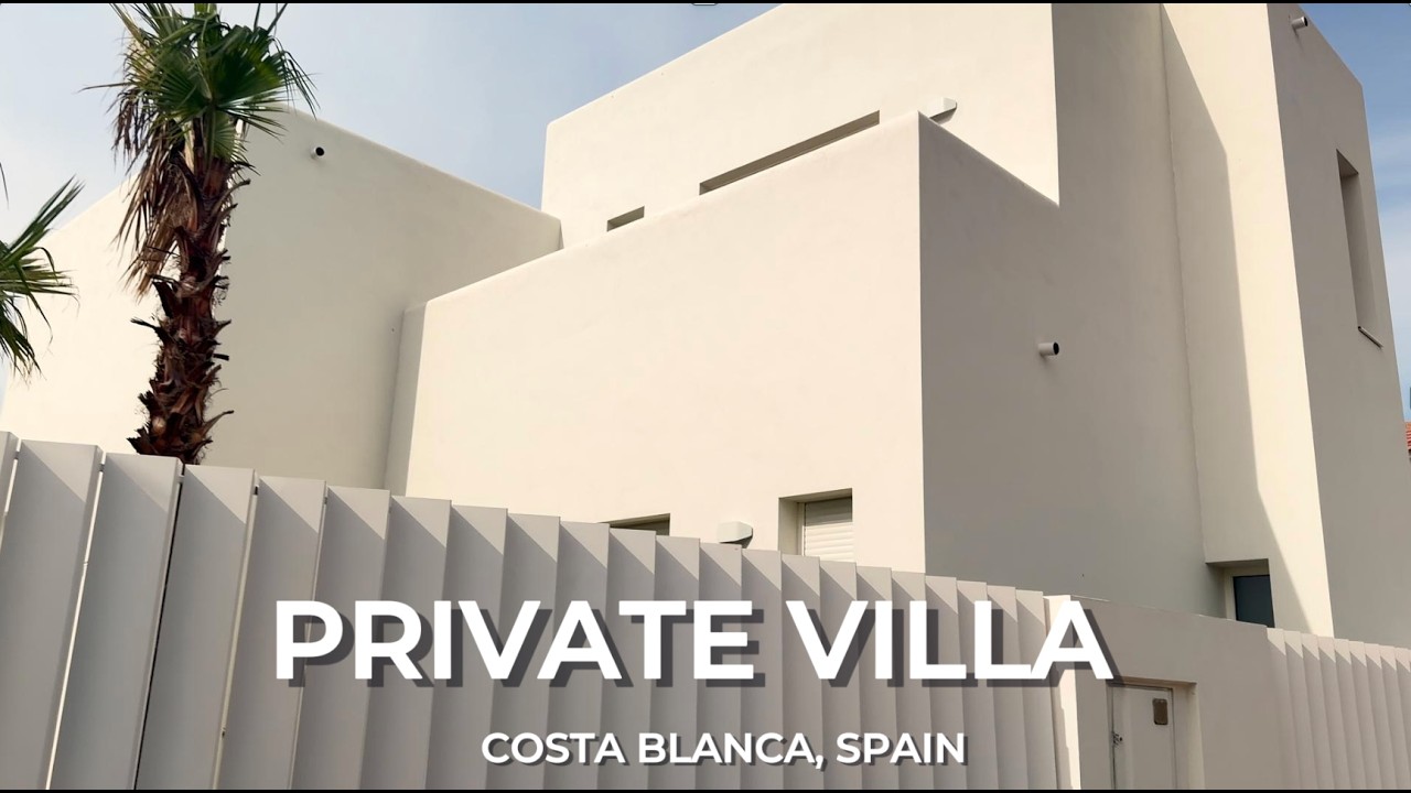 🇪🇸 PRIVATE VILLA FOR SALE! Costa Blanca, Spain