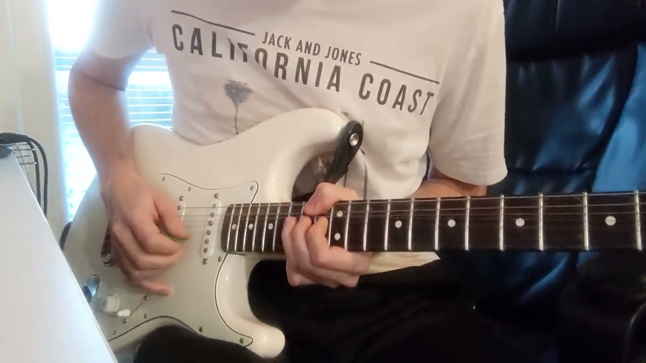 Santana Smooth guitar - cover