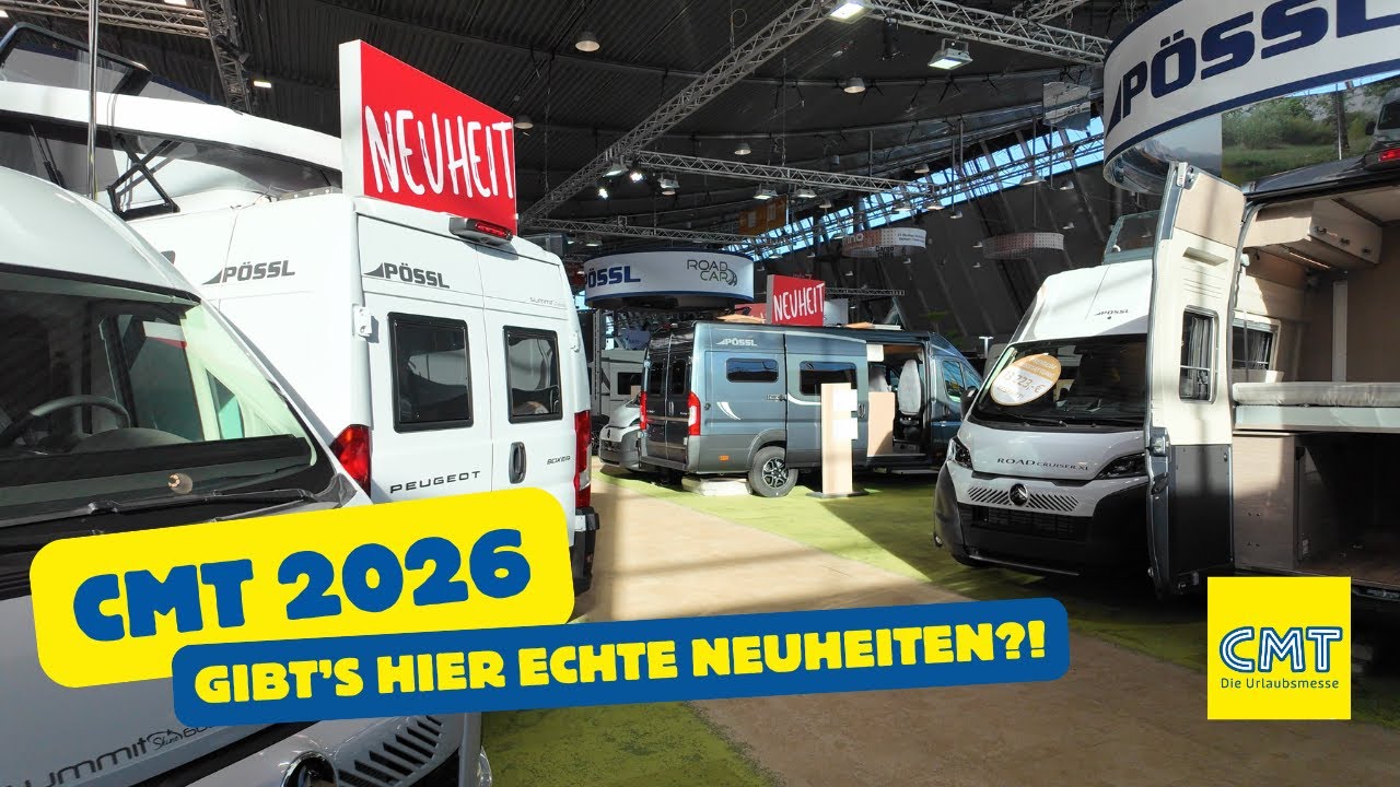 CMT Stuttgart 2026 - Unser Messerundgang Teil 2