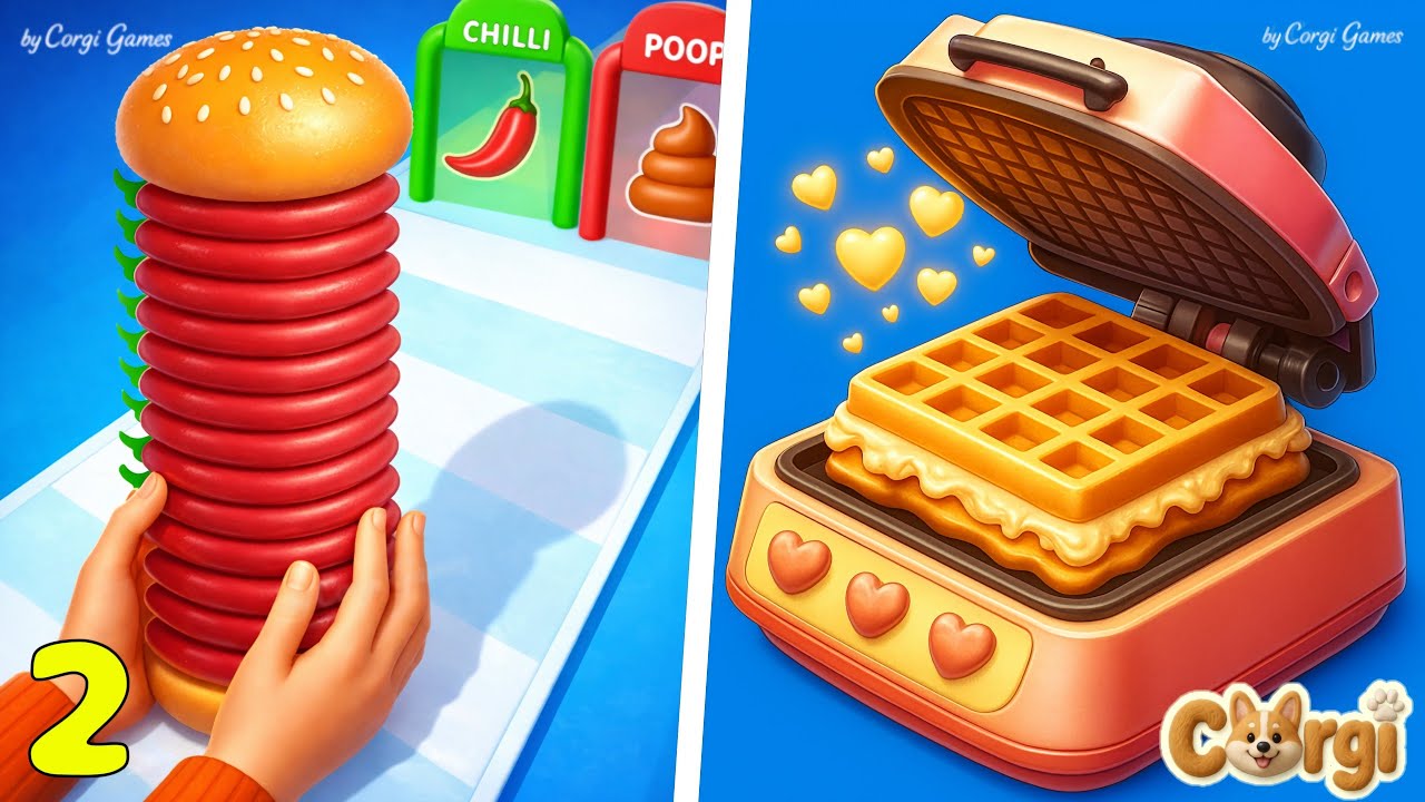 Burger Master 🆚 The Cook EP2 - All Levels SpeedRun Gameplay iOS Android 