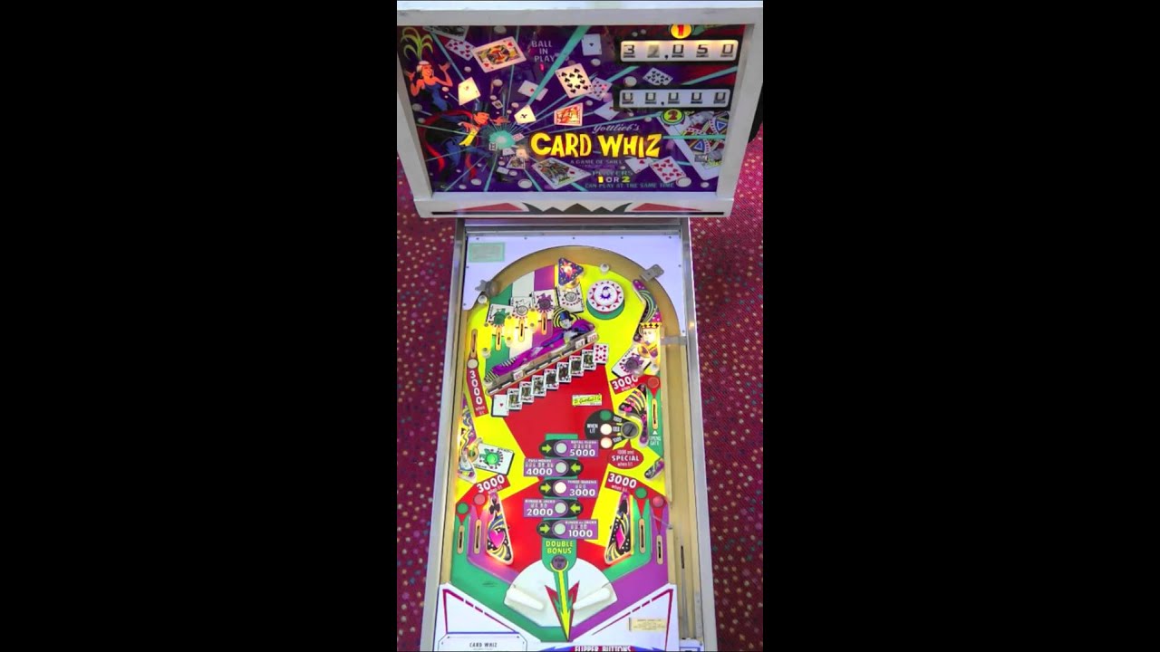 Card Whiz Pinball Gameplay
