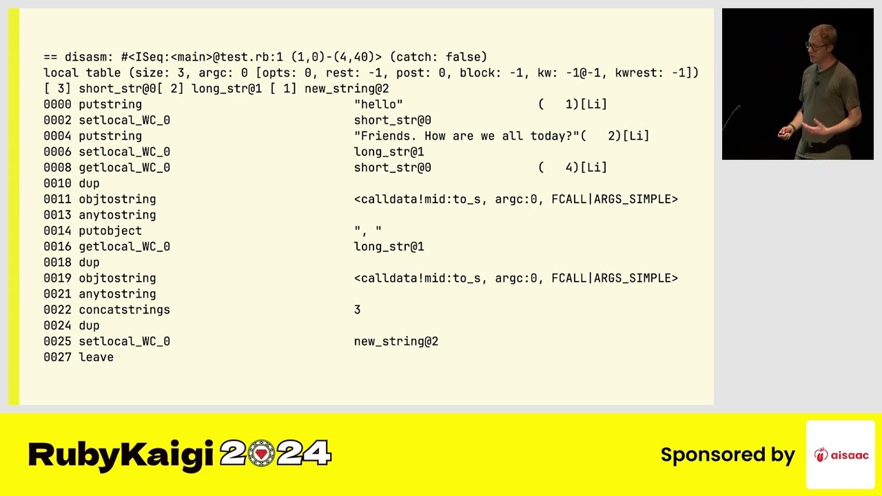[EN] Strings! Interpolation, Optimisation & Bugs / Matt Valentine-House @eightbitraptor