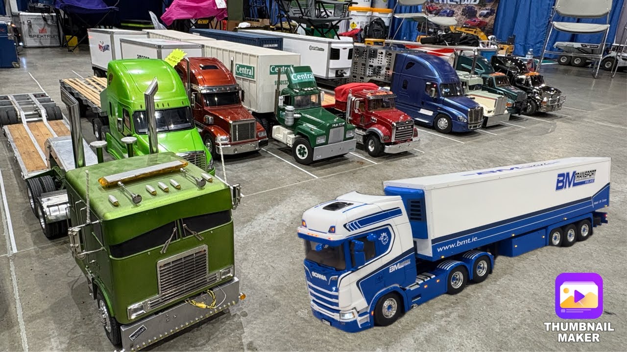 1/14 Tamiya trucks at Texas RC Mini Truckers show