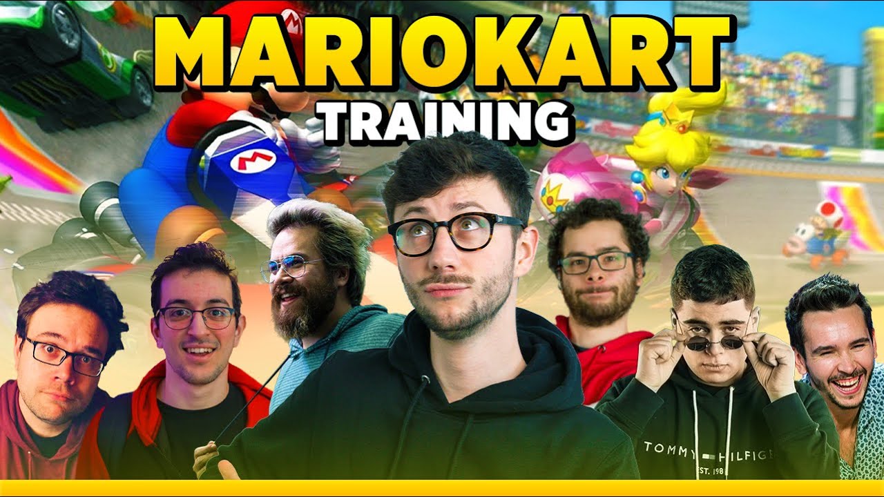 MARIOKART TRAINING avec Domingo, Étoiles, Kameto, etc... - PONCE REPLAY (11/01/2021)