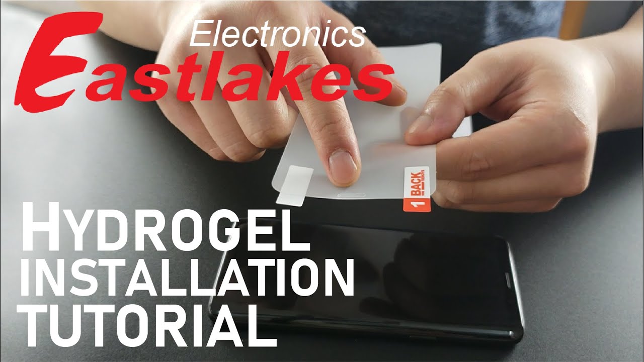 Hydrogel Screen Protector Installation Tutorial