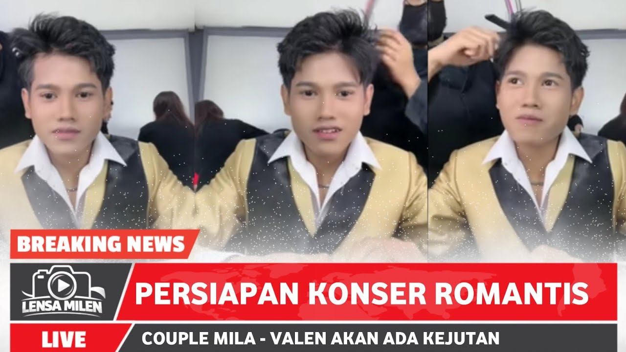 Lounching single baru ❓ Valen gak sabar untuk konser romantis bareng mila | Lensa Milen
