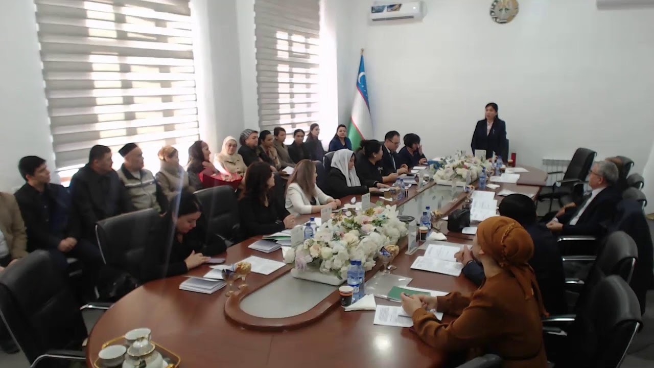 SamDCHTI mustaqil tadqiqotchisi QURBONOV BOBUR CHORSHANBIYEVICHning dissertatsiya himoyasi.