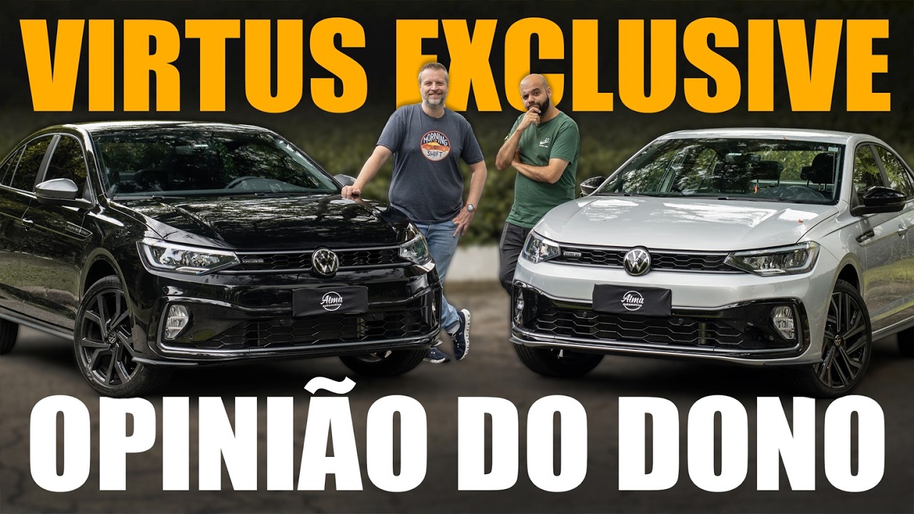 Volkswagen Virtus Exclusive pela OPINIÃO DO DONO! Vale a pena comprar o sedan?