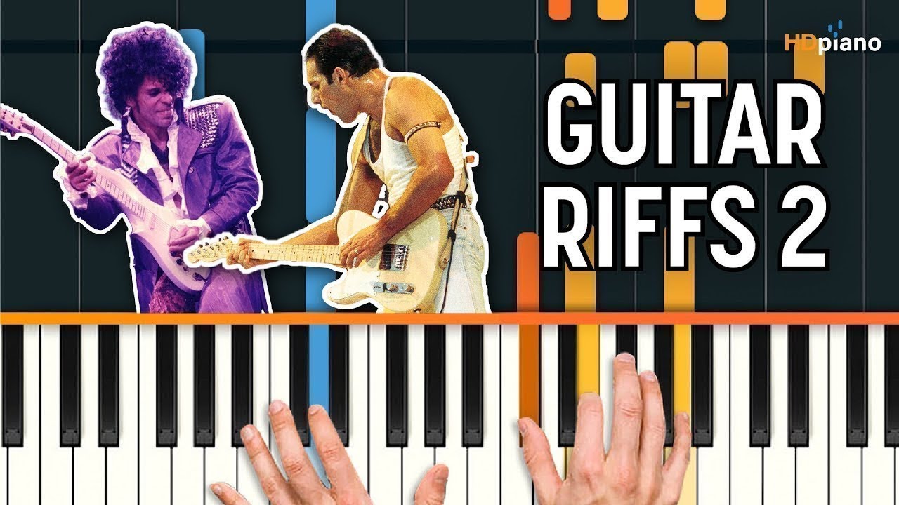26 INSANE Guitar Riffs Played on Piano!