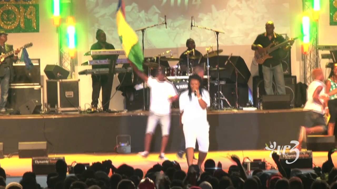 MAD SKULL PERFORMING FAMILY AT VINCY SOCA MONARCH 2014