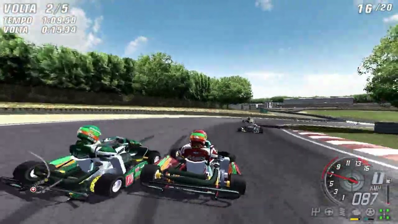 ToCA Race Driver 3 • Euro Kart Championship, Brands Hatch • (PC) Gameplay HD