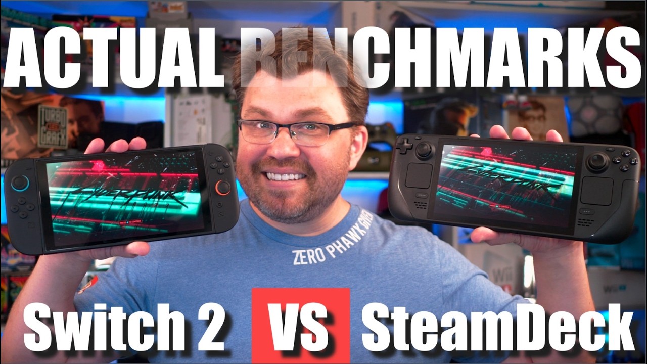 Switch 2 Vs Steam Deck OLED WITH Actual Benchmarks