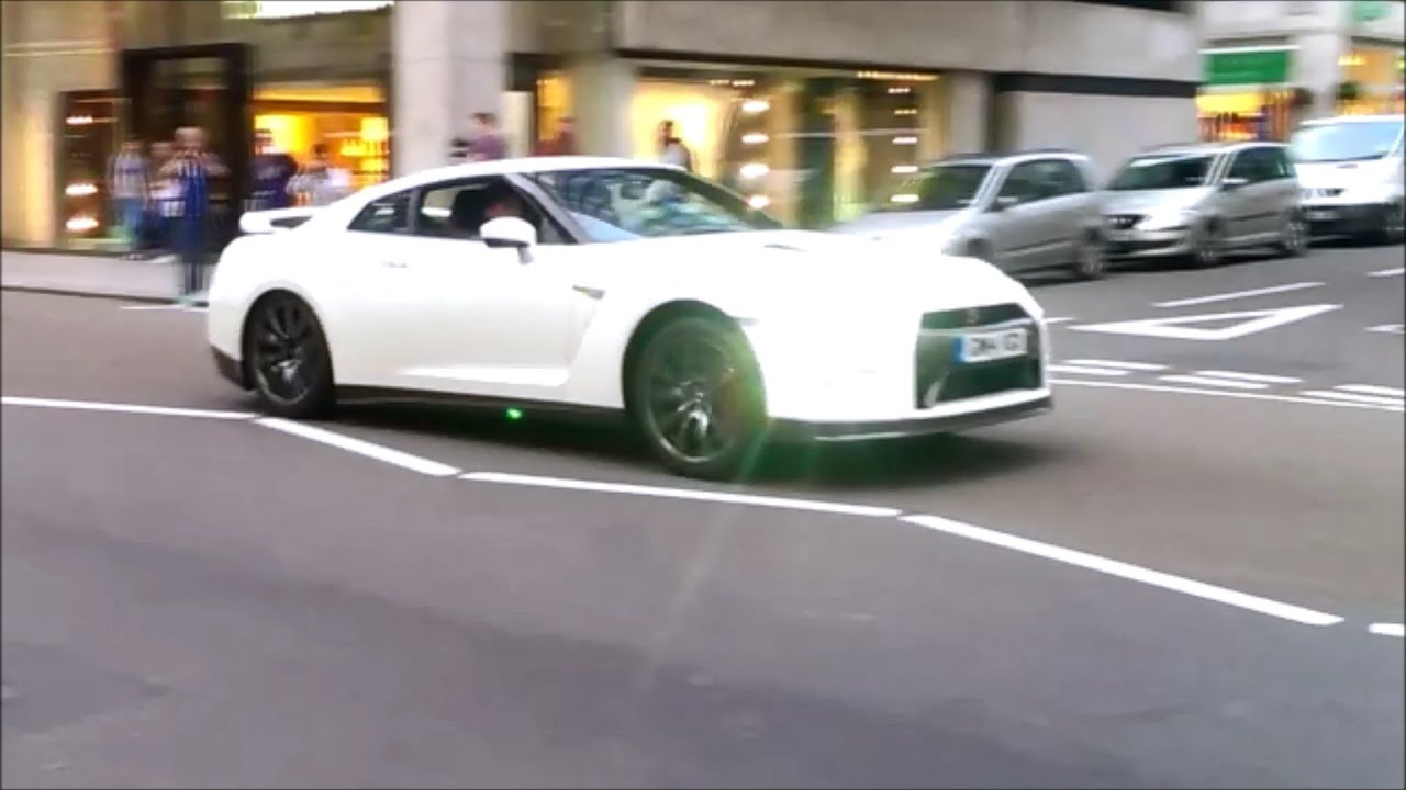 Supercars in London - (Insanely Loud Armytrix Nissan GTR Launch!!!)