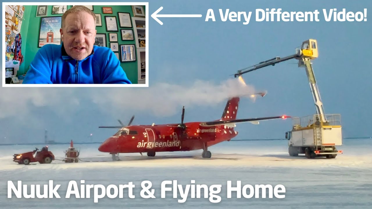 How Is This Airport Even Open!? A Commentary Video Of Nuuk Airport & My Journey Home!