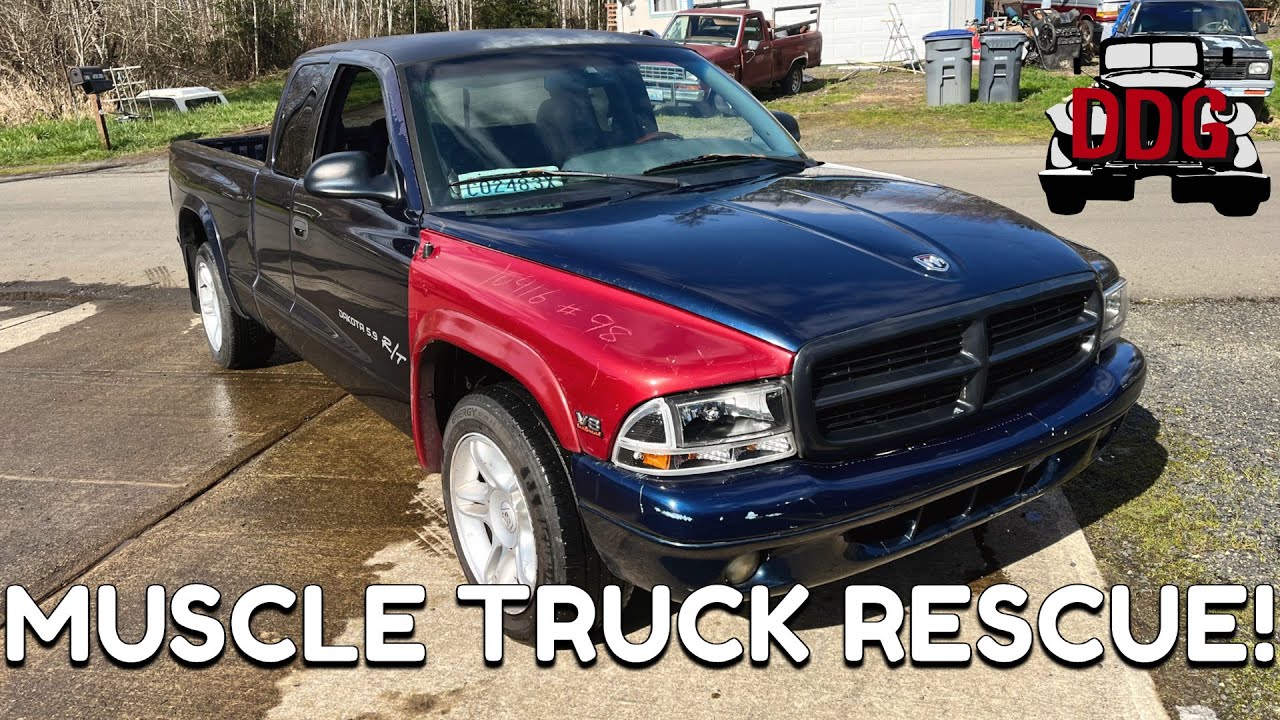 Возрождение РЕДКОГО Dodge Dakota 5.9 R/T 1998 года и «реставрация» начинаются!