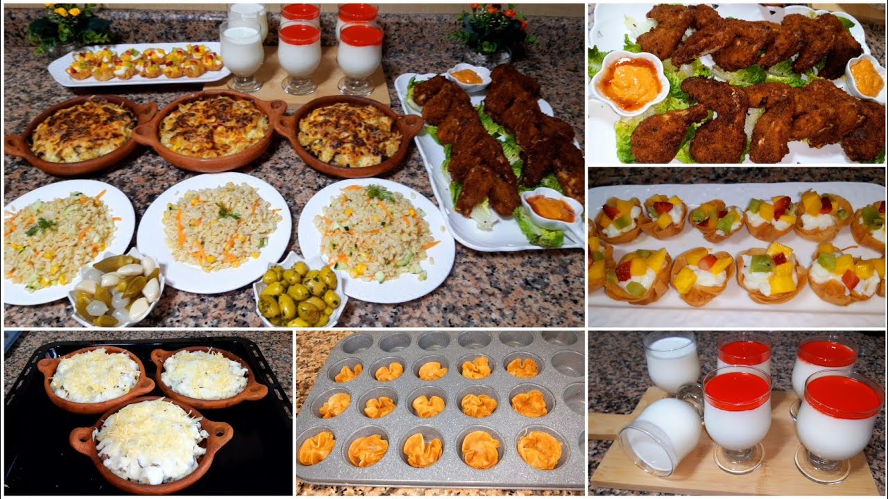 فطور بدون معجنات/وصفات متنوعة وسهلة للفطور والسحور/ميني طارطوليت بدون عجين/من القليل نوجدو الكثير