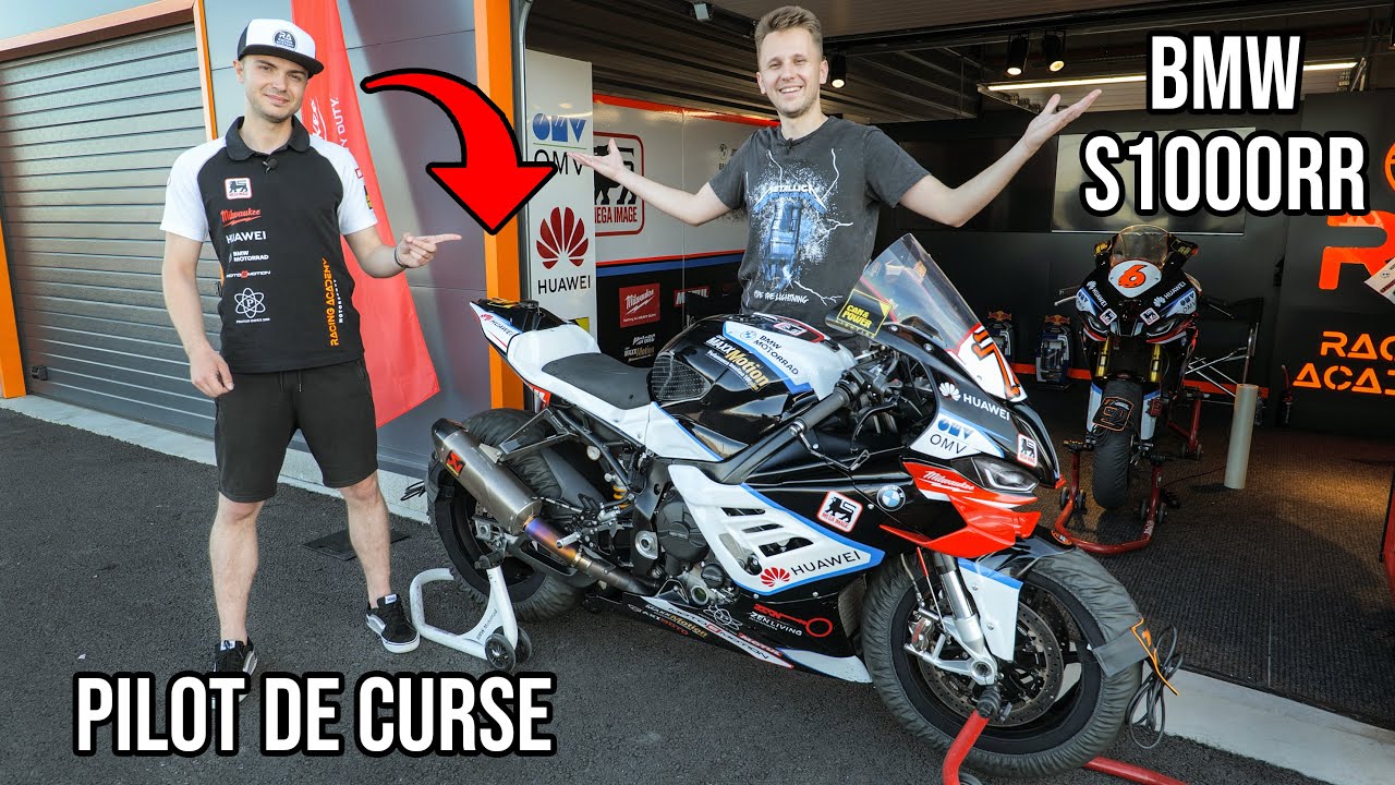 Cum arată o MOTOCICLETĂ DE CURSE din România? - BMW S1000RR