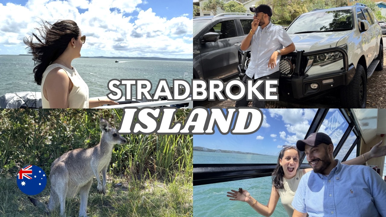 Driving Around North Stradbroke Island | Ferry Ride & Island Views