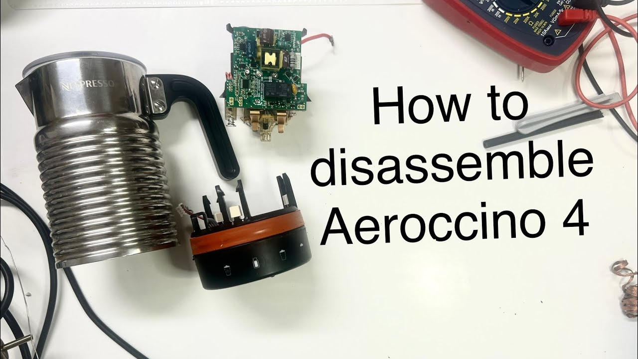 How To Disassemble Nespresso Aeroccino 4!