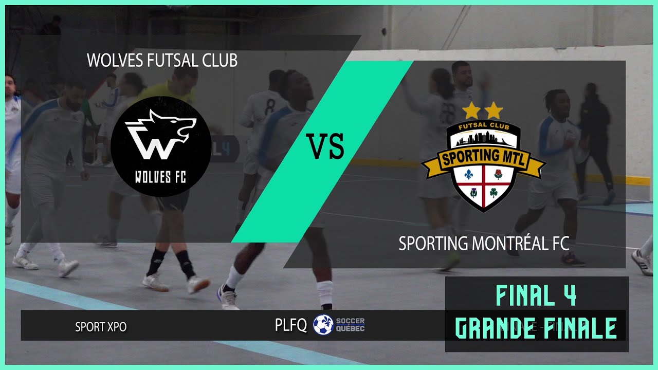 FINAL 4 - Résumé Finale Masculine - Wolves Futsal Club vs Sporting Montréal FC - PLFQ 2022-2023