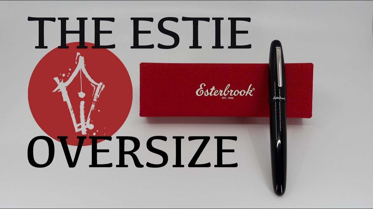 Esterbrook Estie Oversize in Ebony & Palladium